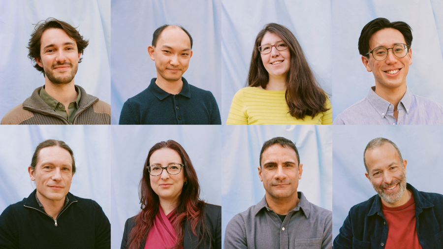 Collage of the Cohort 2 Programme Directors, Alex Obadia, Brian Wang, Claire Donoghue, Ivan Jayapurna, Yannick Wurm, Nicole Wheeler, Rico Chandra and Nathan Wolfe