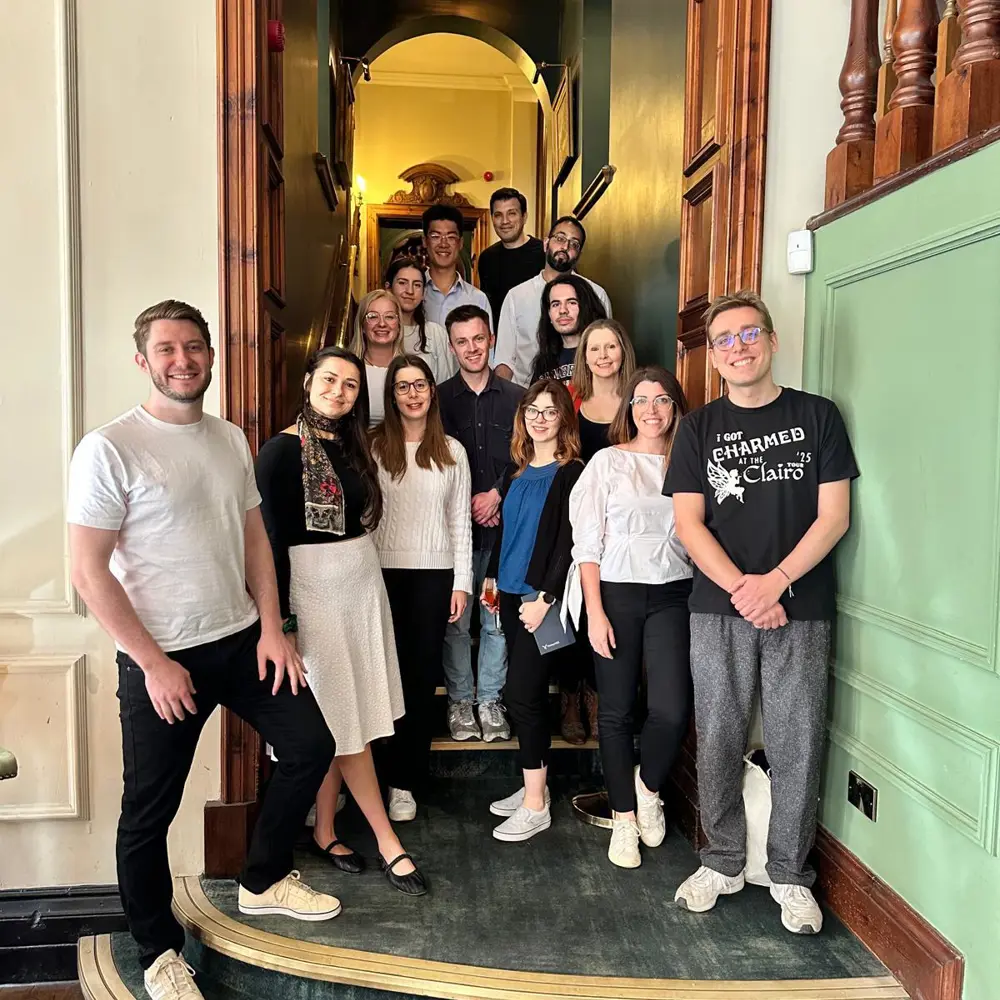 Members of the The ImmunOS Circle posing for a group photo