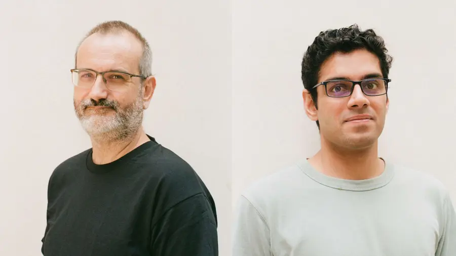 Headshots of Ant Rowstron and Aayush Chadha